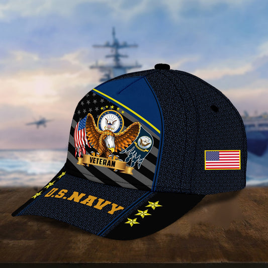 Premium Eagle U.S. Veterans Cap huda200703 | Veteran Gift