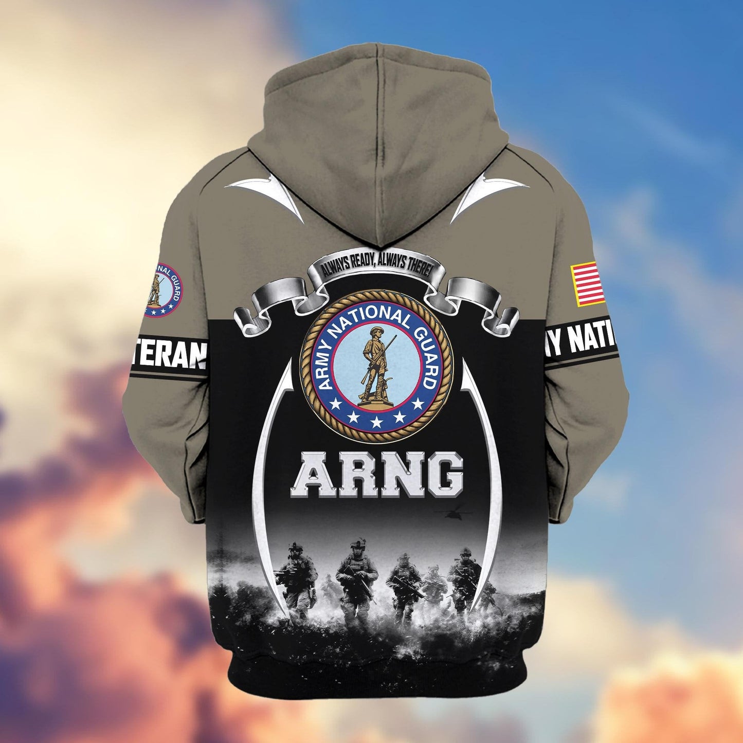 U.S. Veteran Zip Hoodie | Patriotic Gift