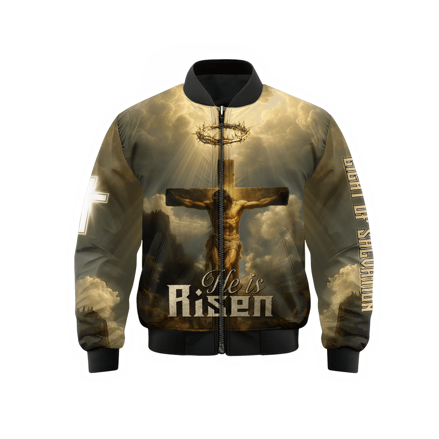 Cross Zip Hoodie | Christian Gift