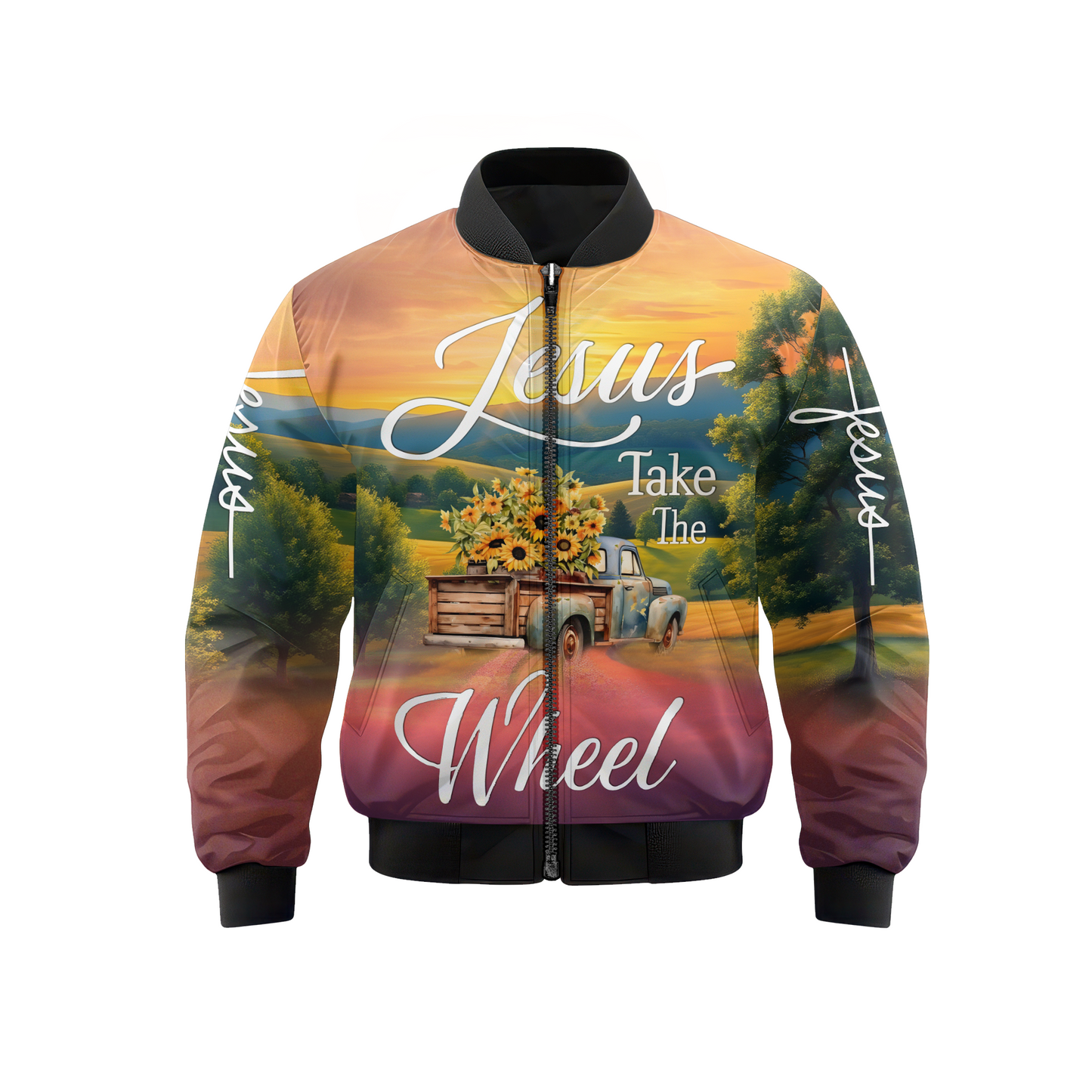 Jesus Zip Hoodie | Christian Gift