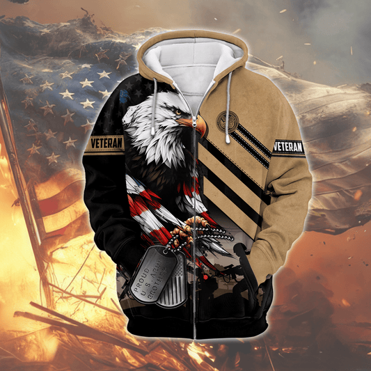 U.S. Coast Guard Eagle Hoodie | Patriotic Gift
