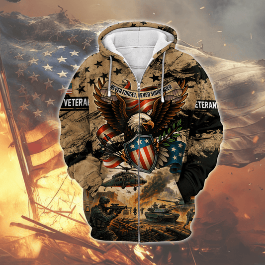 U.S. Coast Guard Eagle Hoodie | Patriotic Gift