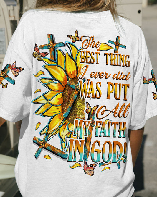 Faith T-Shirt Tytd0707233 | Christian Gift