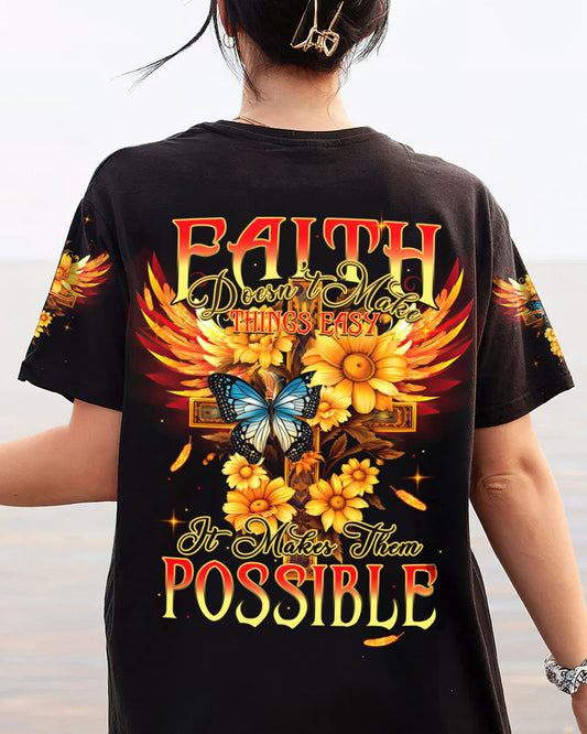 Faith All Over Print Shirt Tytm2706231 | Christian Gift