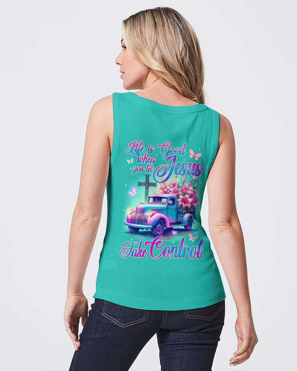Jesus All Over Print Shirt Tyqy0705242 | Christian Gift