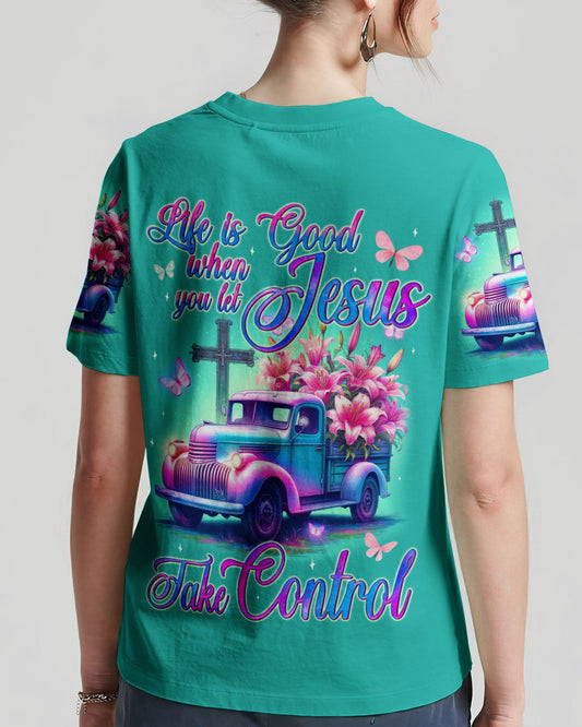 Jesus All Over Print Shirt Tyqy0705242 | Christian Gift