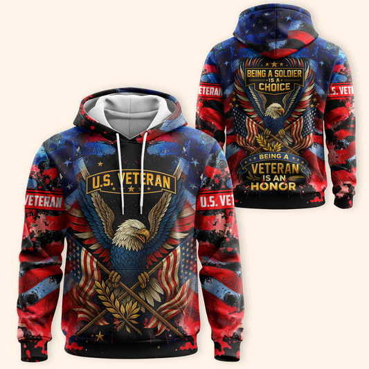 U.S. Coast Guard Hoodie | Patriotic Gift
