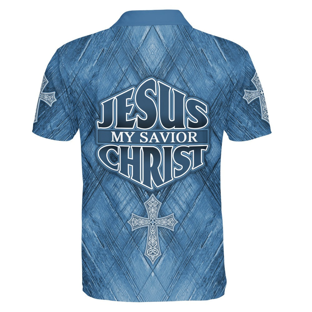 Jesus My Savior Christ Cross Zip Hoodie | Christian Gift
