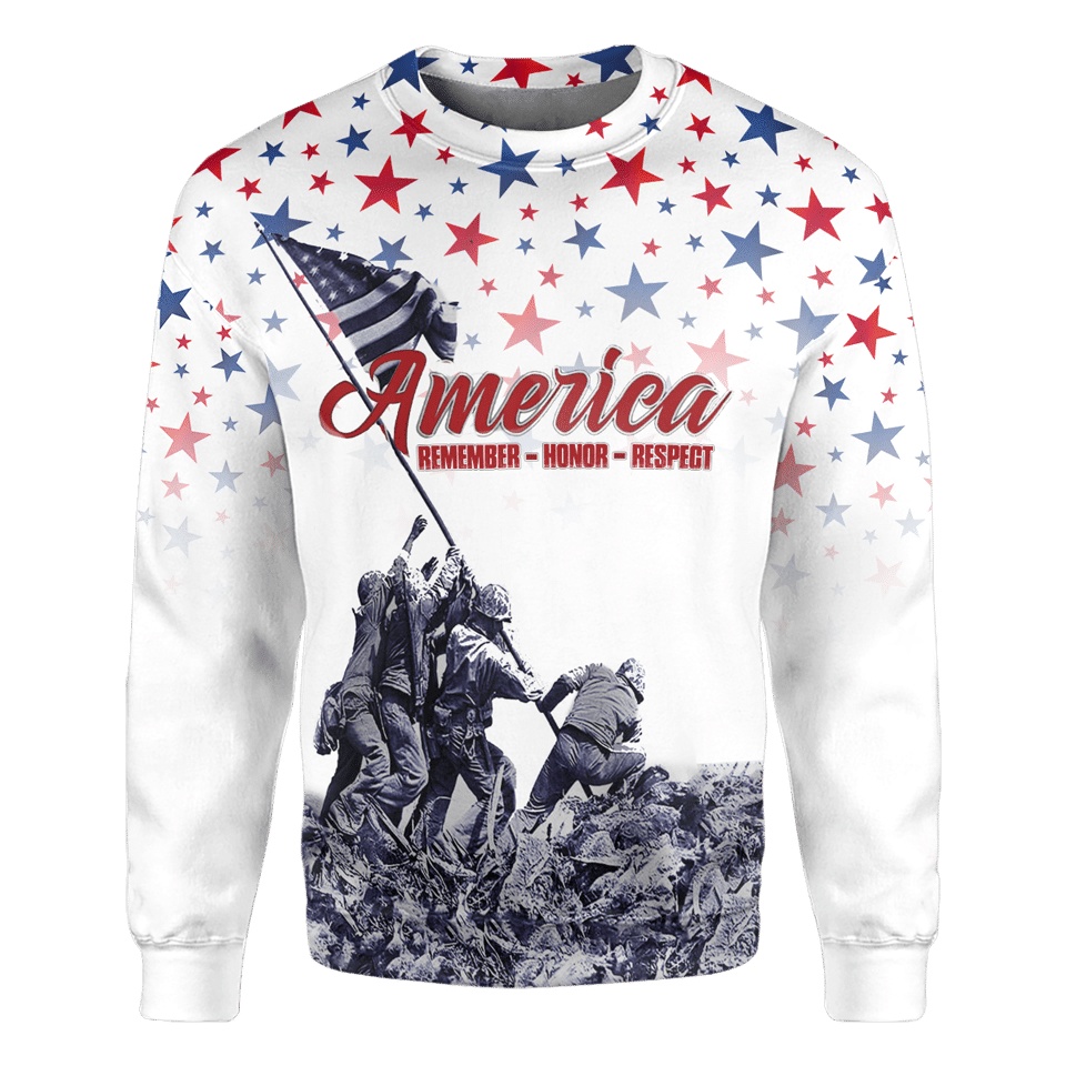 U.S. Veteran Hawaiian Shirt | Patriotic Gift