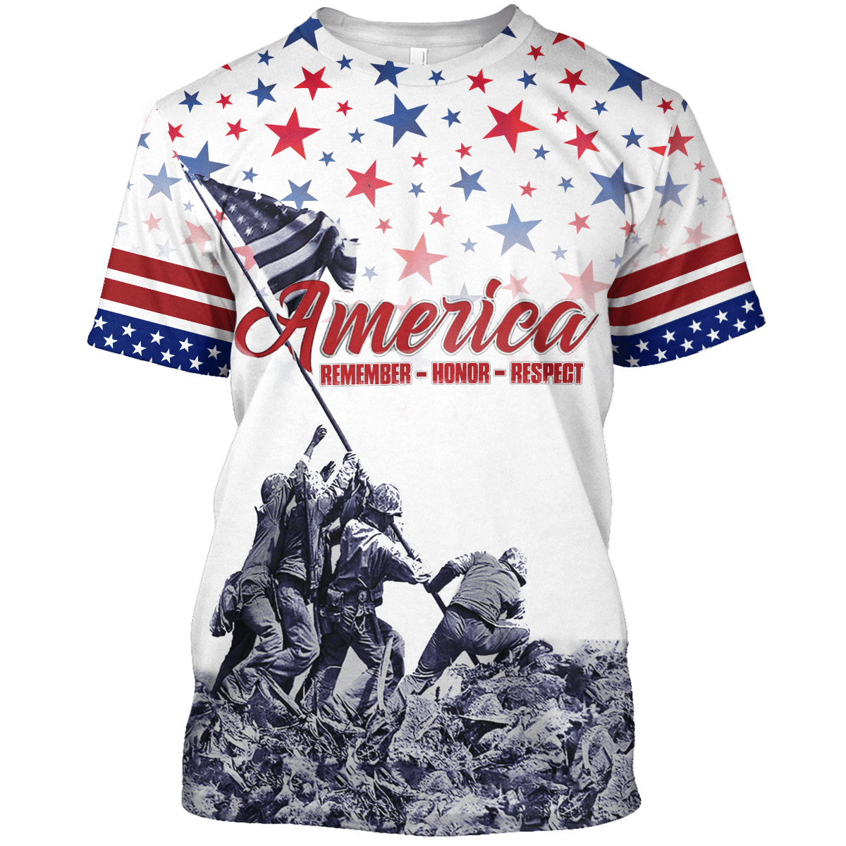 U.S. Veteran Hawaiian Shirt | Patriotic Gift