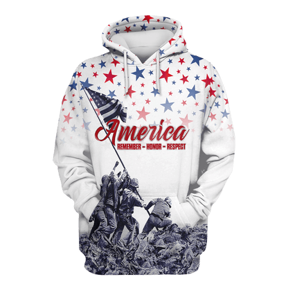 U.S. Veteran Hawaiian Shirt | Patriotic Gift