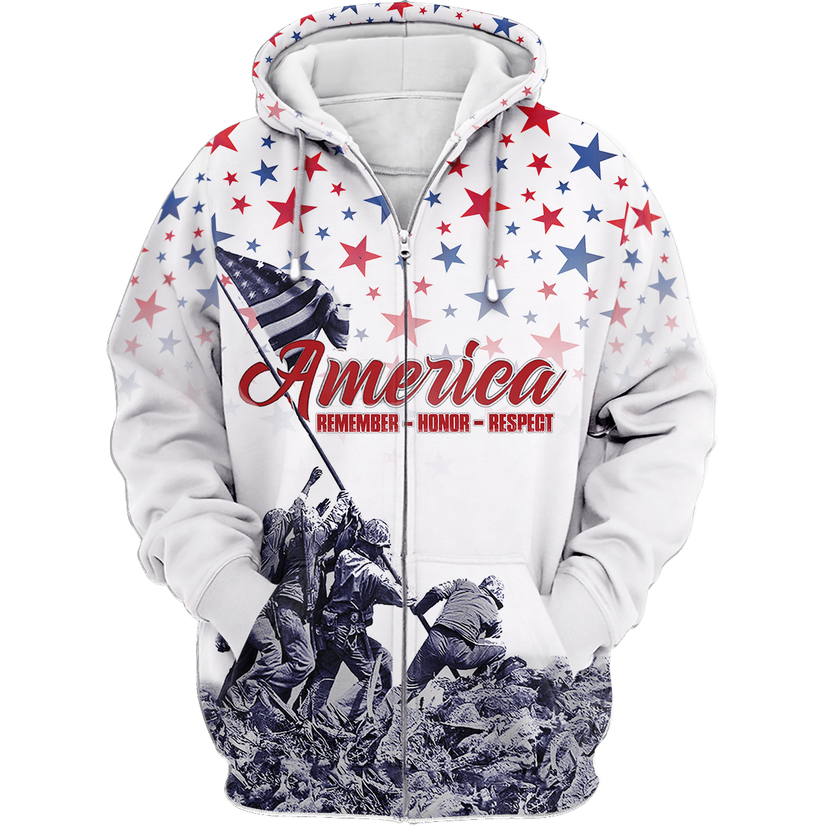 U.S. Veteran Hawaiian Shirt | Patriotic Gift