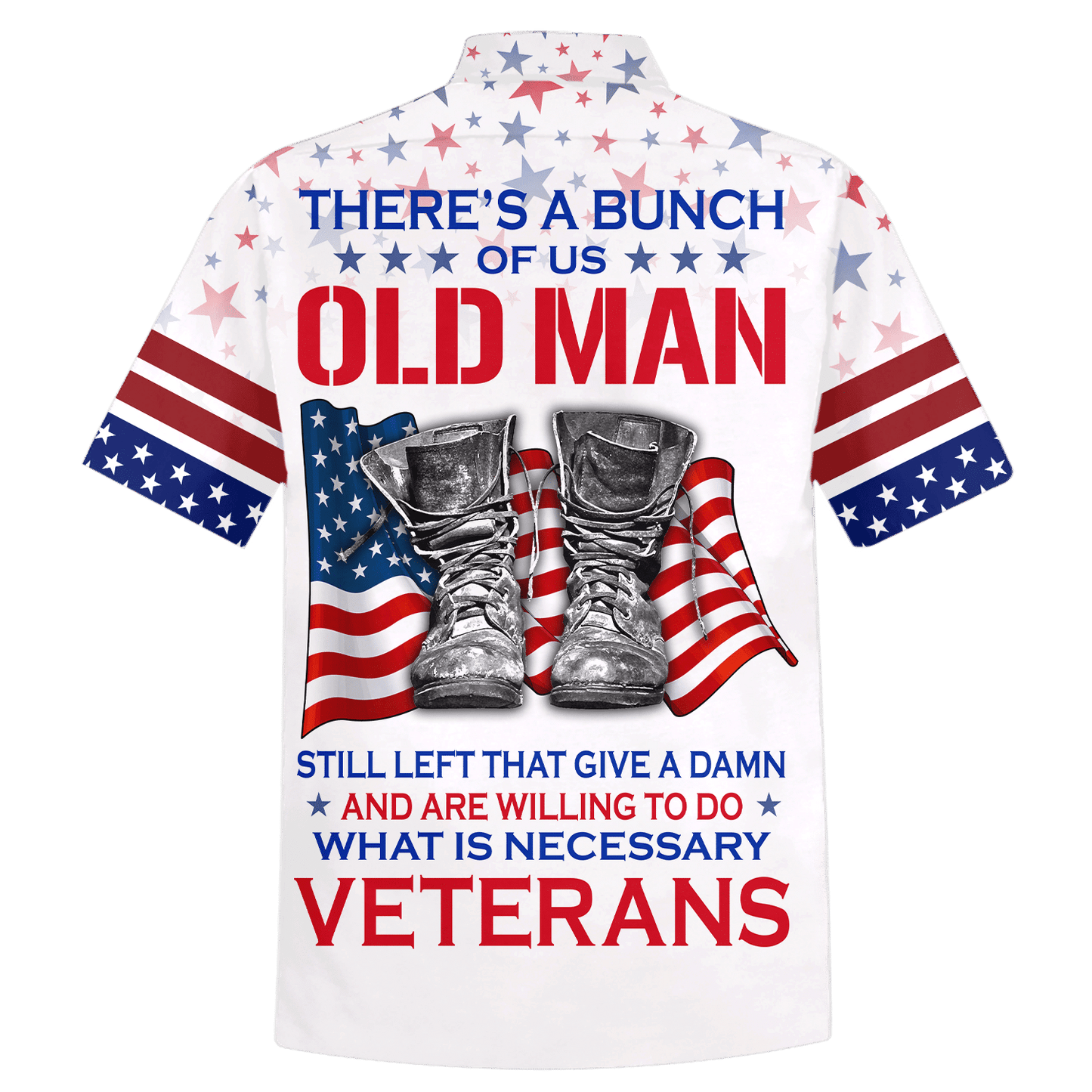 U.S. Veteran Hawaiian Shirt | Patriotic Gift
