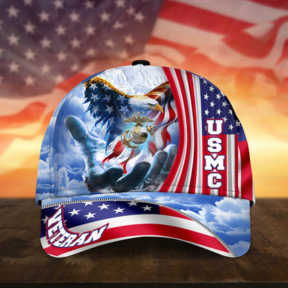 Premium American Pride U.S. Veterans Cap dabc240502 | Veteran Gift