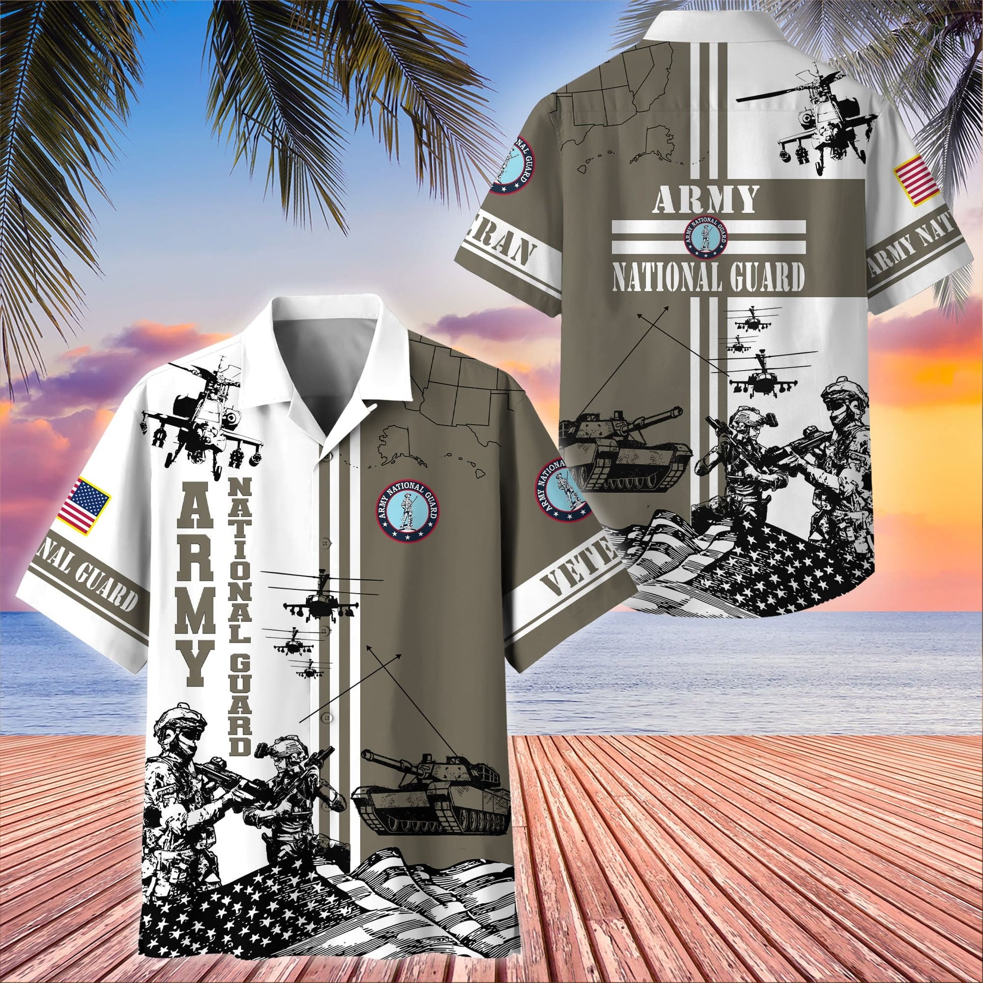 U.S. Veteran Hawaiian Shirt dabc020603 | Patriotic Gift