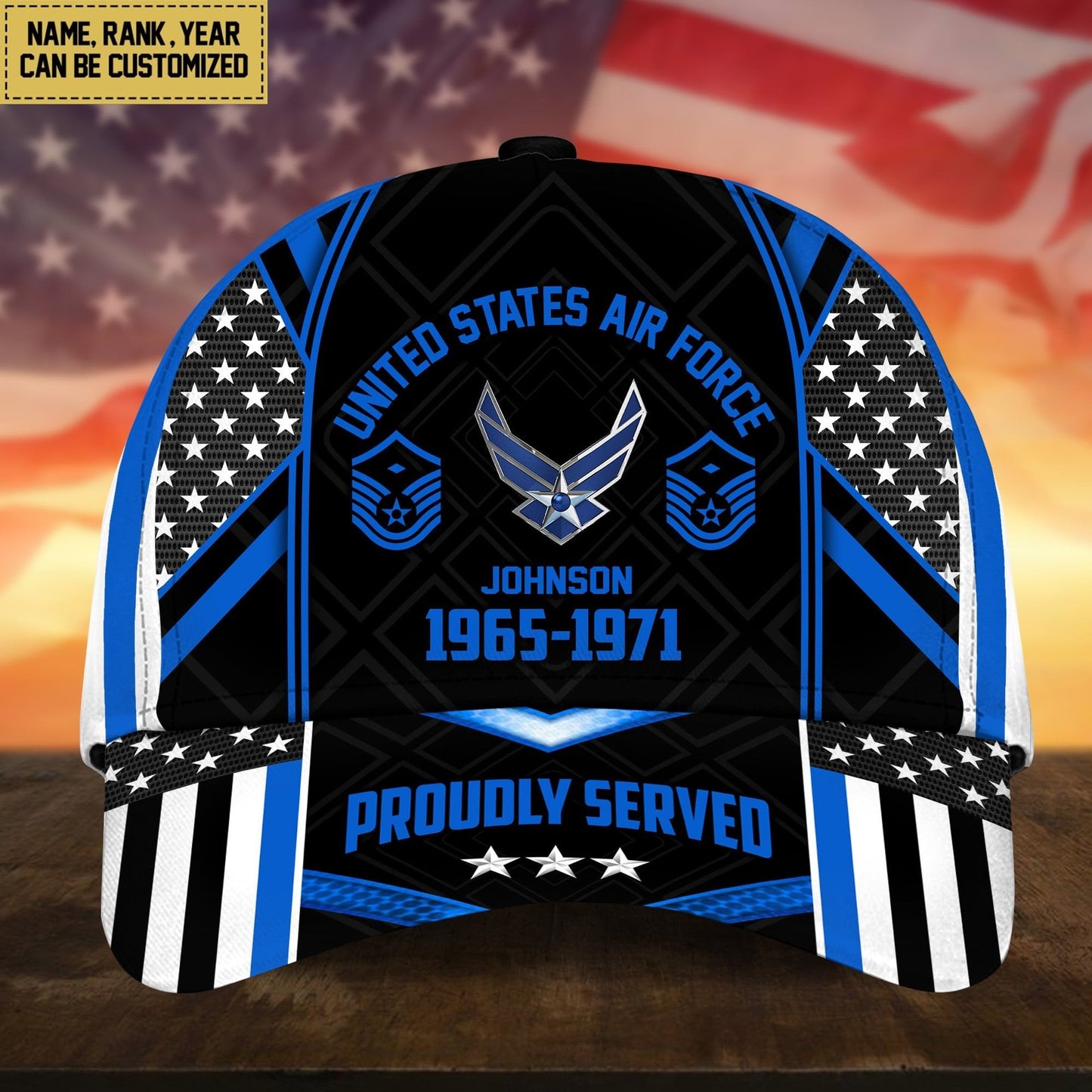 U.S. Veteran Cap huda160802 | Patriotic Gift