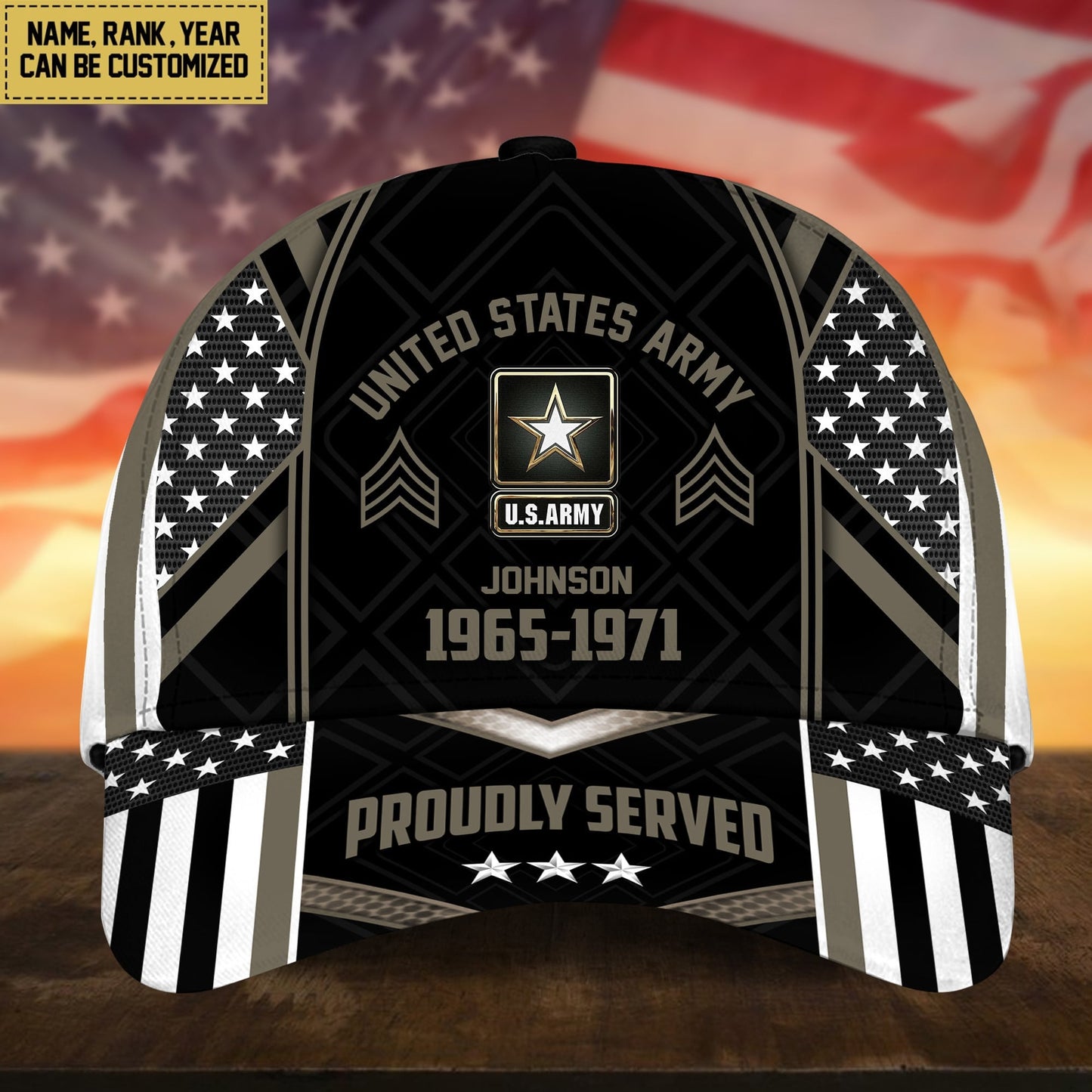 U.S. Veteran Cap huda160802 | Patriotic Gift