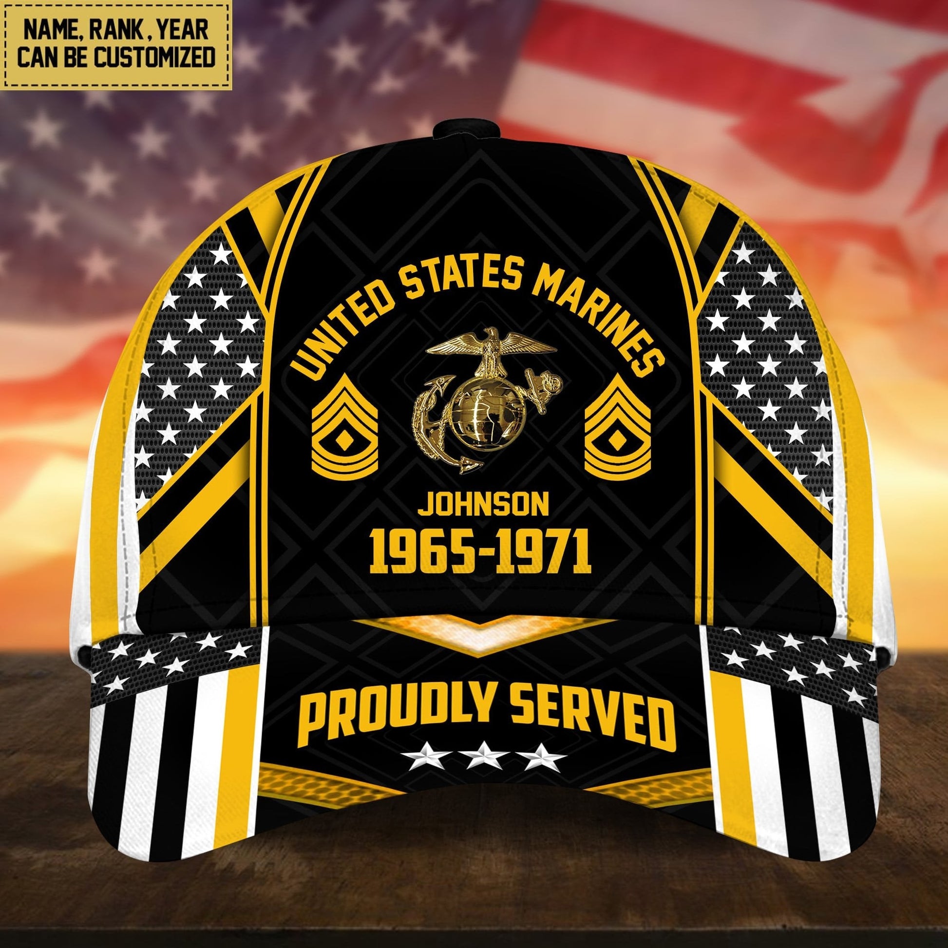 U.S. Veteran Cap huda160802 | Patriotic Gift