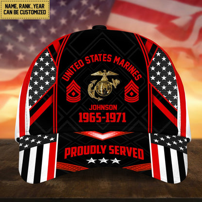 U.S. Veteran Cap huda160802 | Patriotic Gift