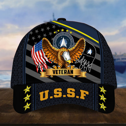 Premium Eagle U.S. Veterans Cap huda200703 | Veteran Gift