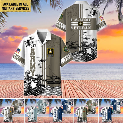 U.S. Veteran Hawaiian Shirt dabc020603 | Patriotic Gift