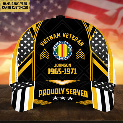 U.S. Veteran Cap huda160802 | Patriotic Gift