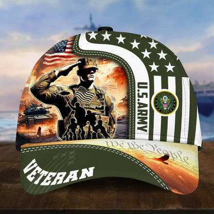 U.S. Veteran Cap huda210601 | Patriotic Gift