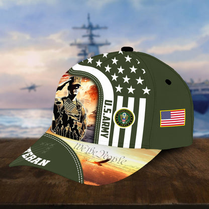 U.S. Veteran Cap huda210601 | Patriotic Gift