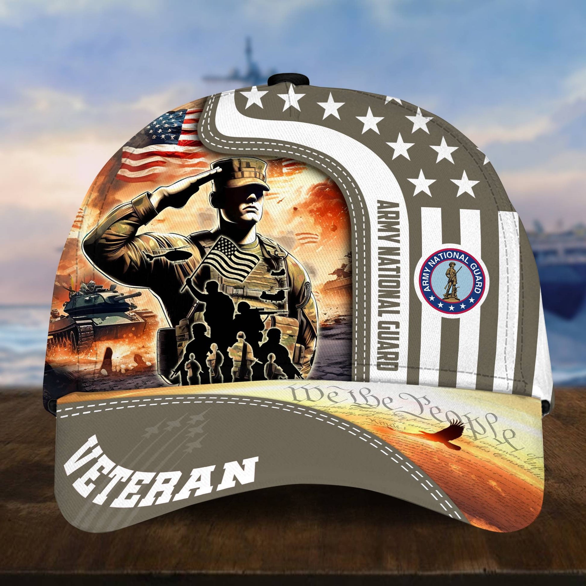 U.S. Veteran Cap huda210601 | Patriotic Gift