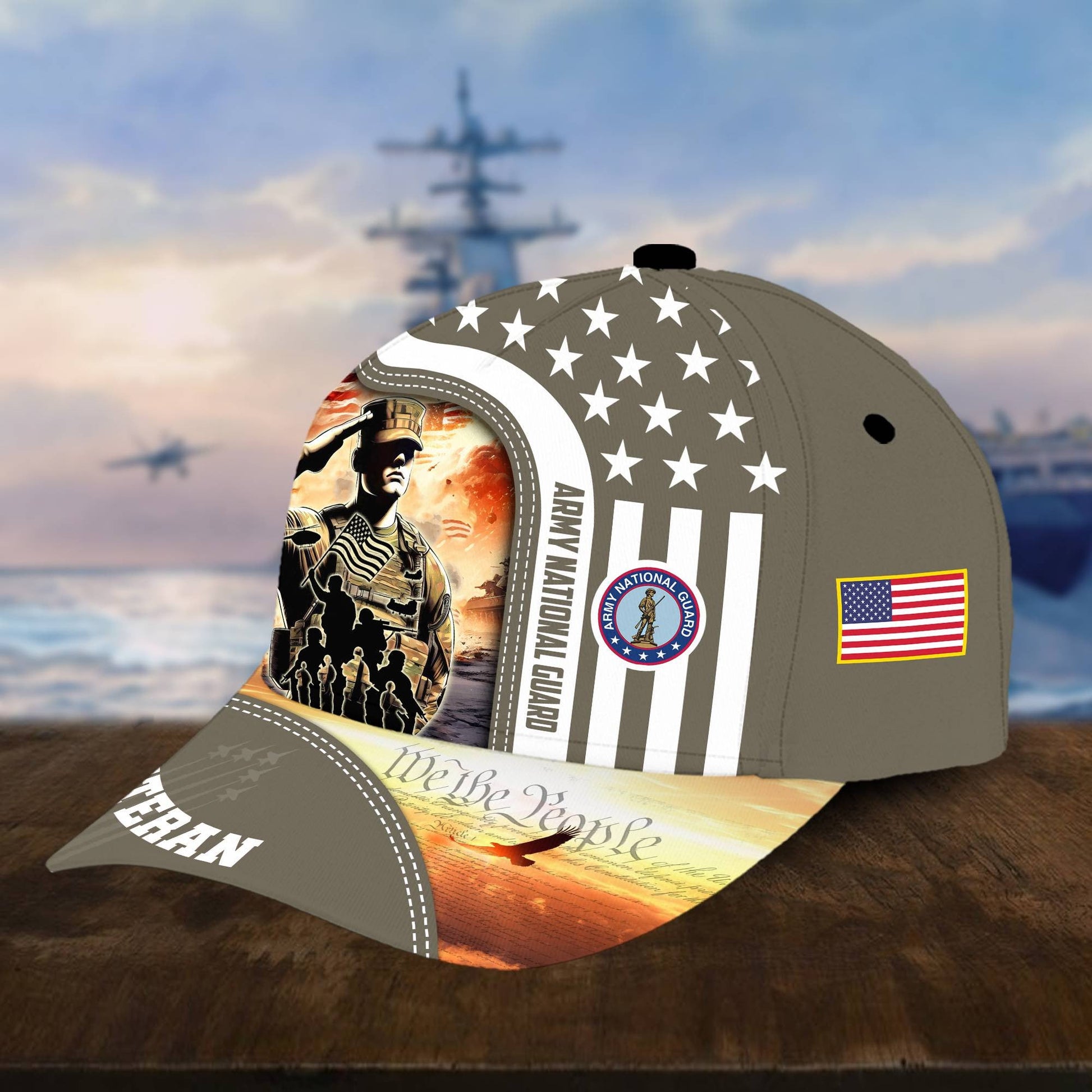 U.S. Veteran Cap huda210601 | Patriotic Gift