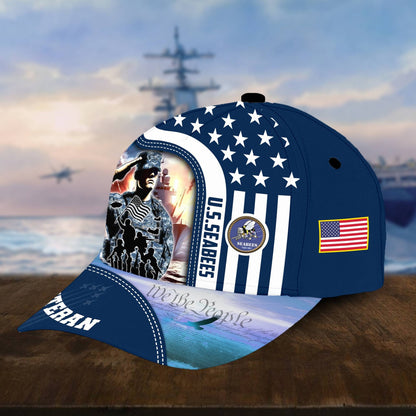 U.S. Veteran Cap huda210601 | Patriotic Gift