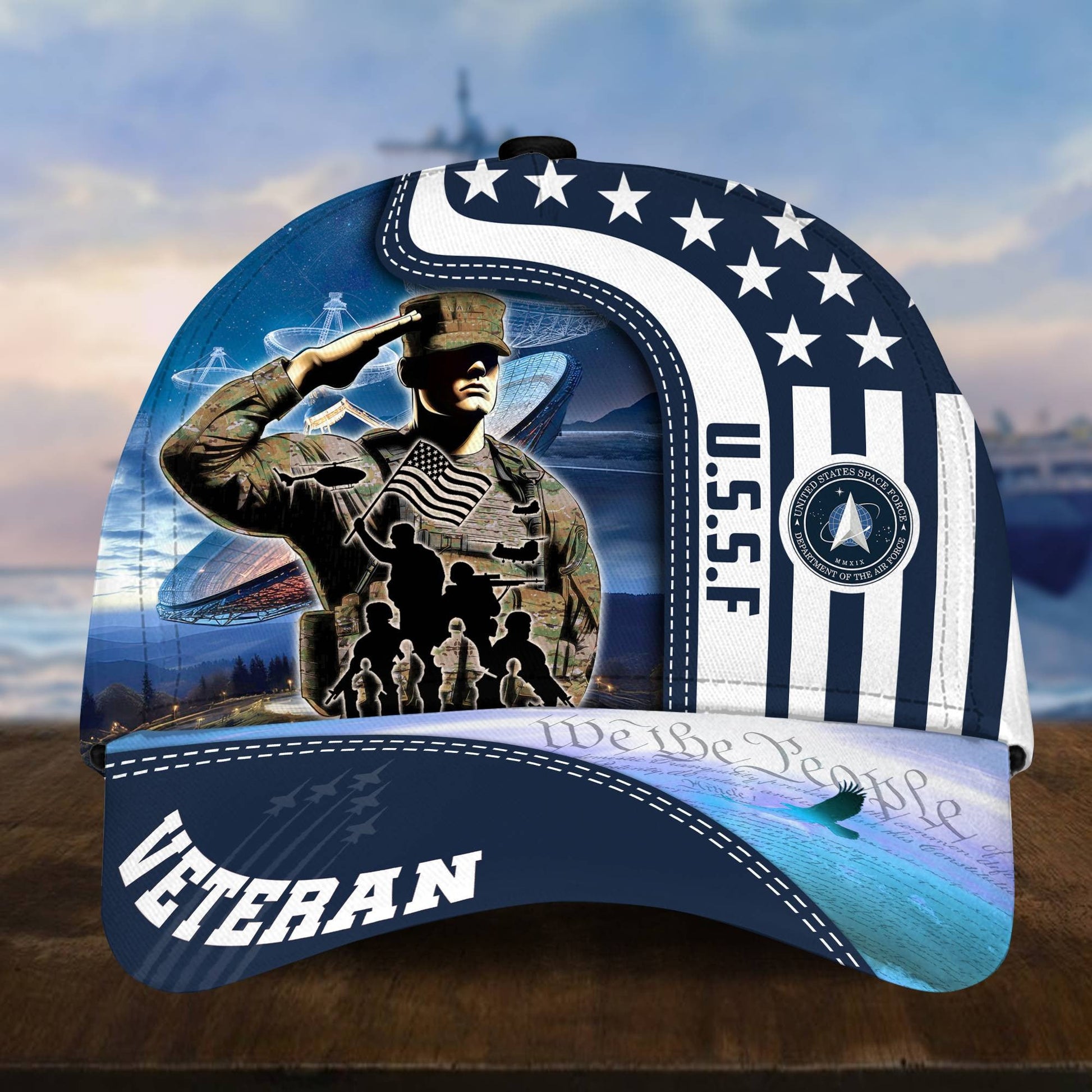 U.S. Veteran Cap huda210601 | Patriotic Gift