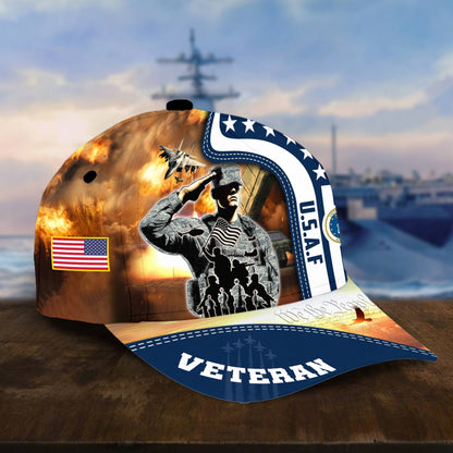 U.S. Veteran Cap huda210601 | Patriotic Gift