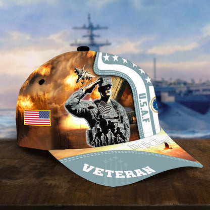 U.S. Veteran Cap huda210601 | Patriotic Gift