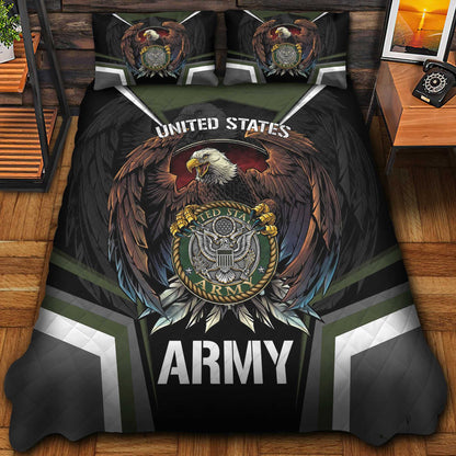 U.S. Veteran Eagle Bedding Set | Patriotic Gift