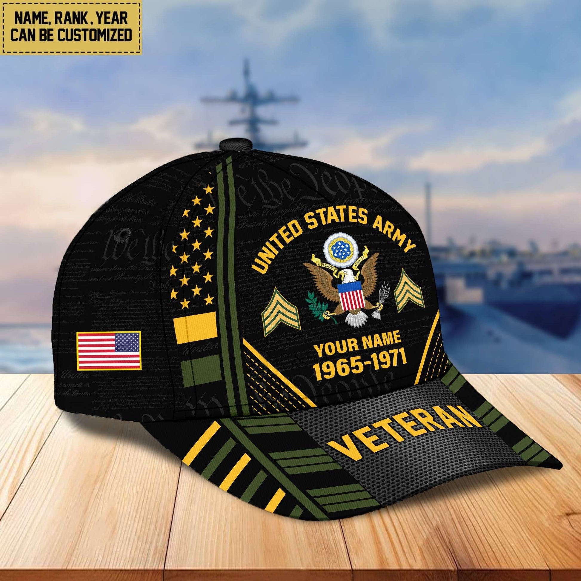 U.S. Veteran Cap da060801 | Patriotic Gift