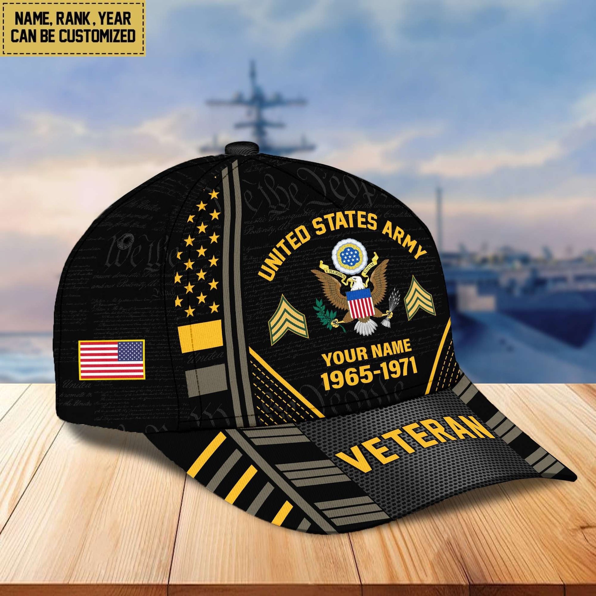 U.S. Veteran Cap da060801 | Patriotic Gift