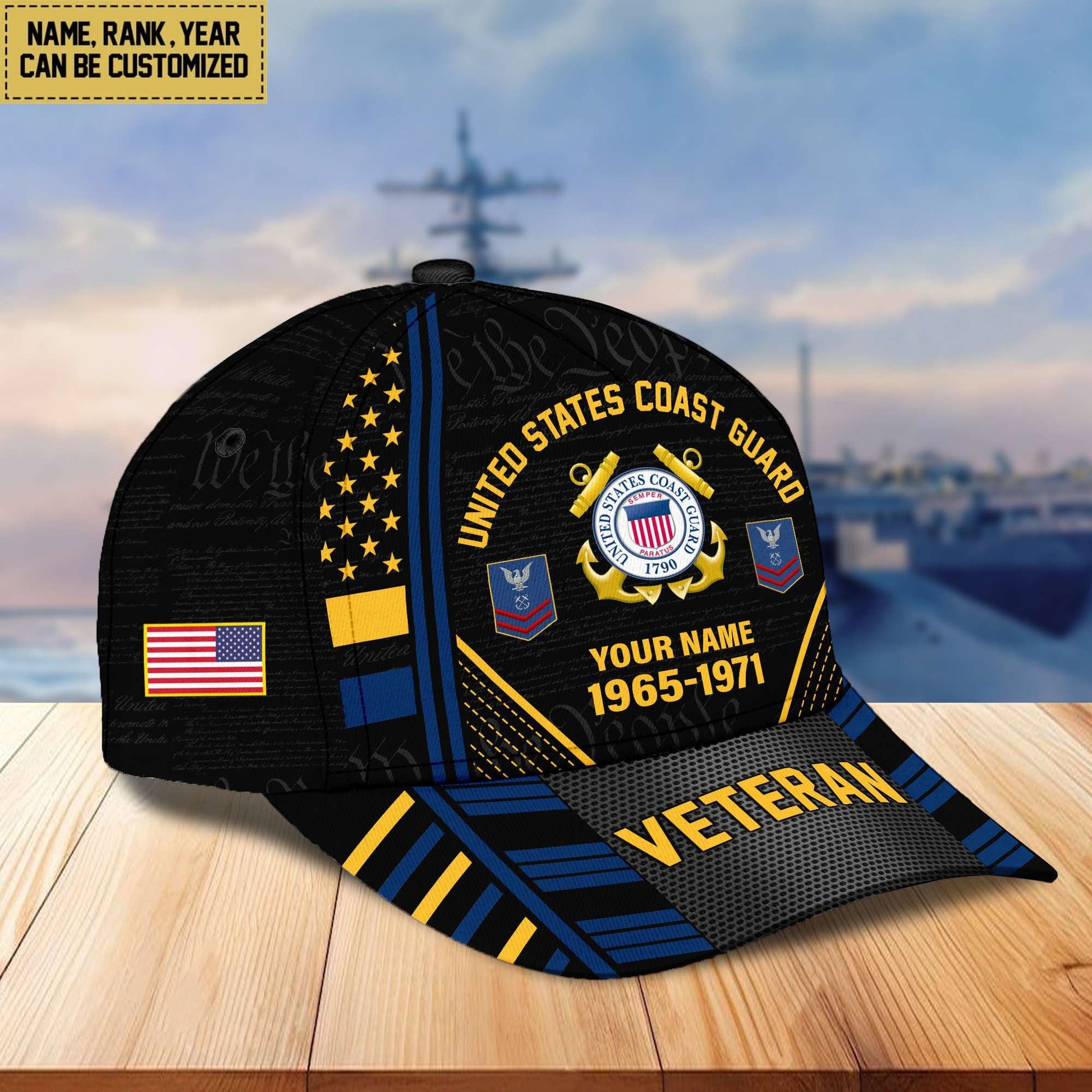 U.S. Veteran Cap da060801 | Patriotic Gift