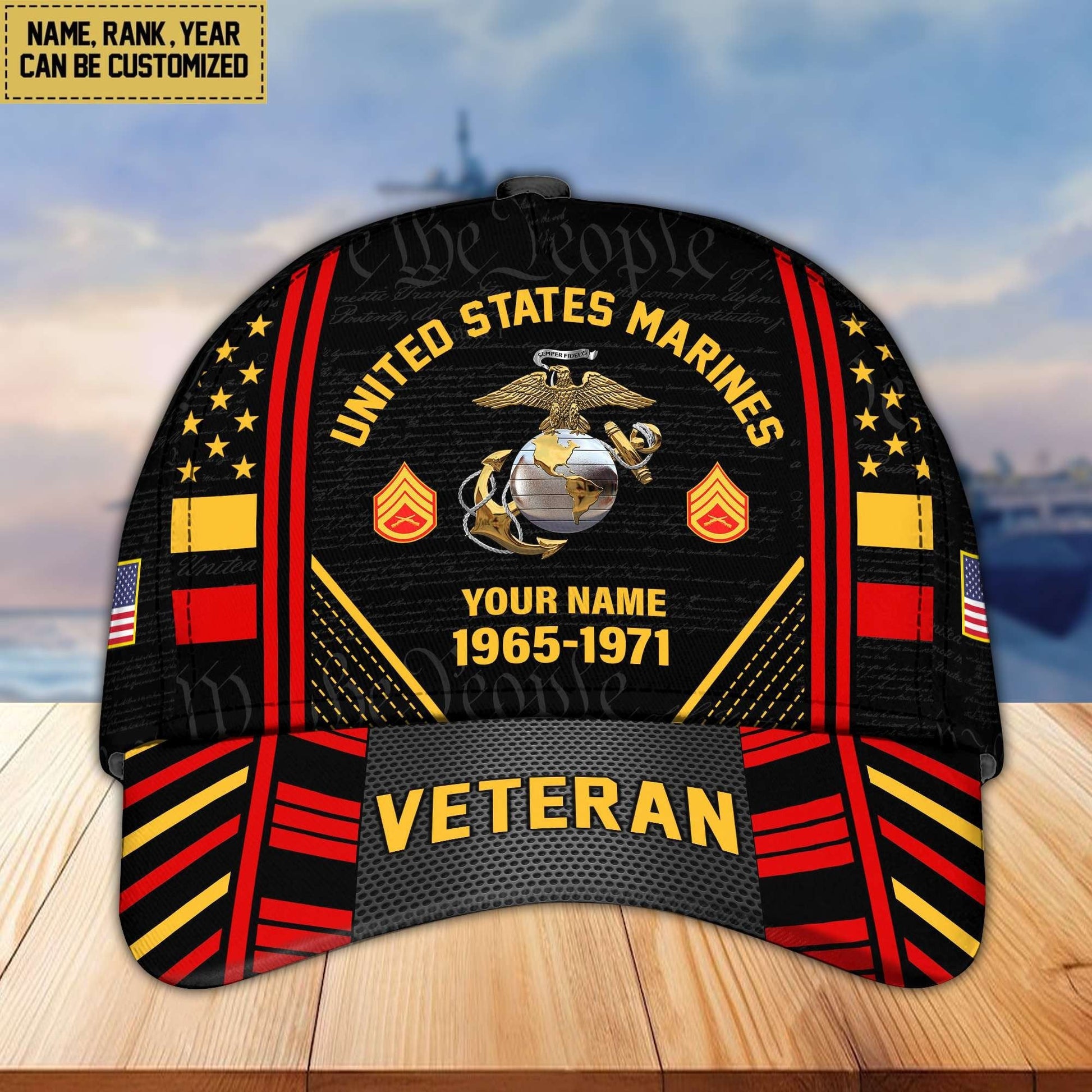U.S. Veteran Cap da060801 | Patriotic Gift