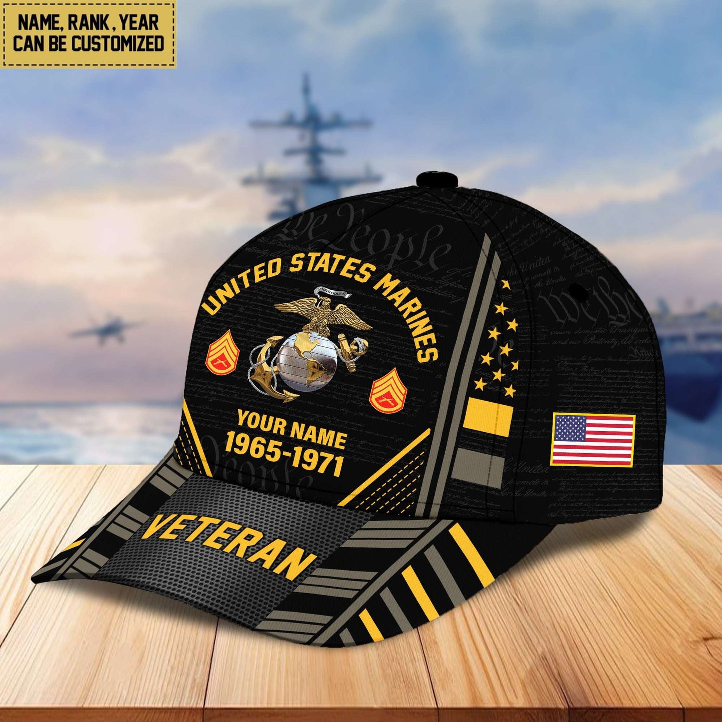 U.S. Veteran Cap da060801 | Patriotic Gift