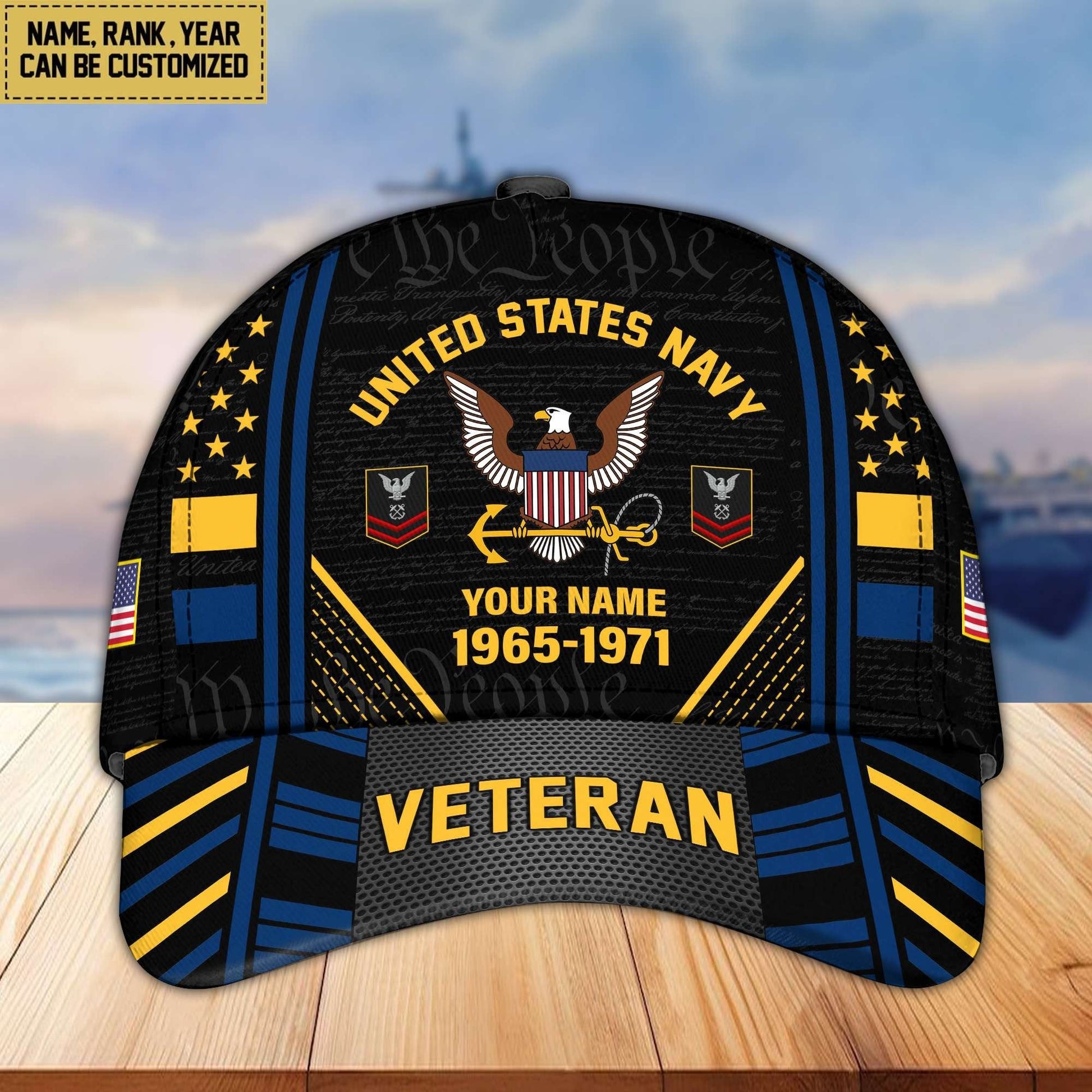 U.S. Veteran Cap da060801 | Patriotic Gift