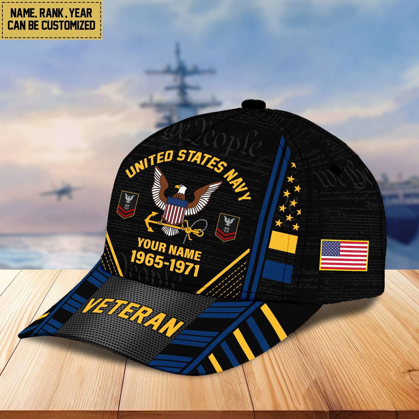 U.S. Veteran Cap da060801 | Patriotic Gift