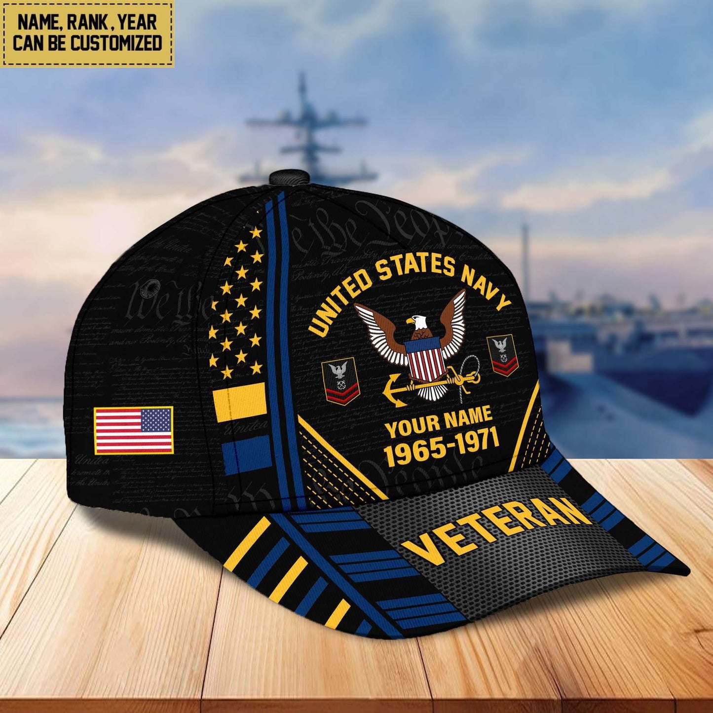 U.S. Veteran Cap da060801 | Patriotic Gift
