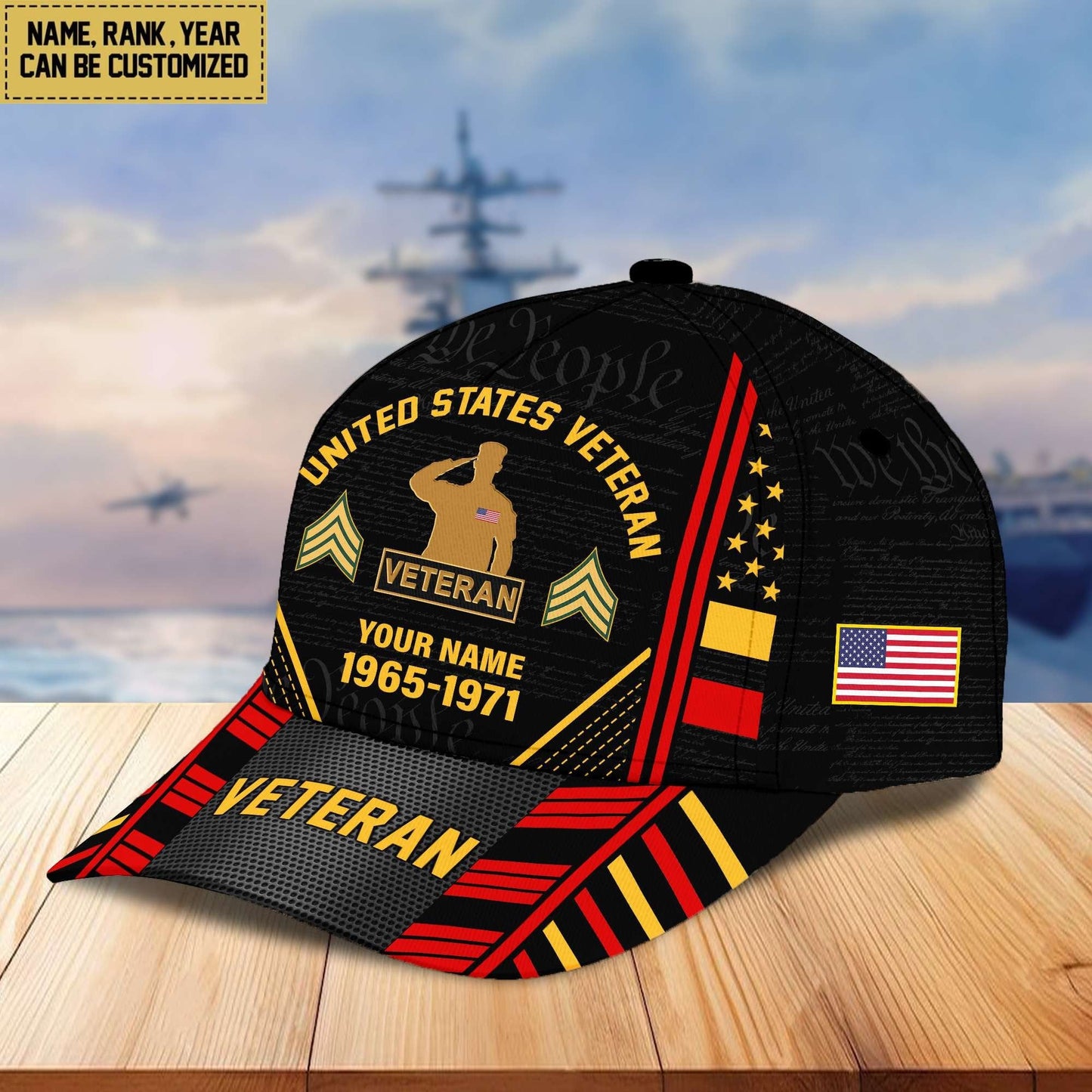 U.S. Veteran Cap da060801 | Patriotic Gift