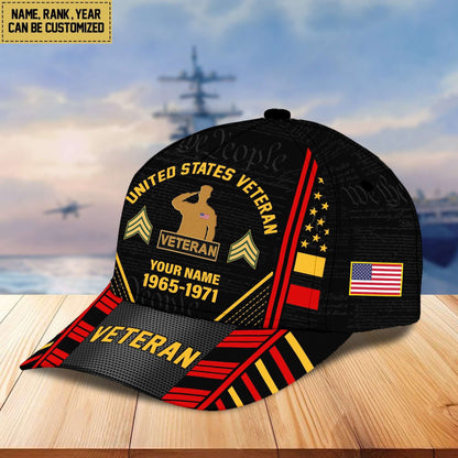 U.S. Veteran Cap da060801 | Patriotic Gift