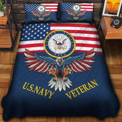 U.S. Veteran Bedding Set huda240903 | Patriotic Gift