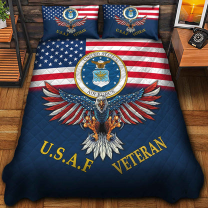U.S. Veteran Bedding Set huda240903 | Patriotic Gift