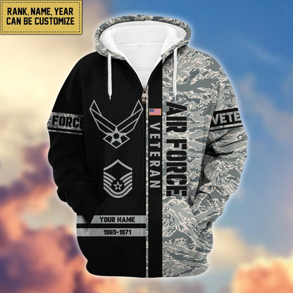 U.S. Veteran Zip Hoodie HB141203 | Patriotic Gift