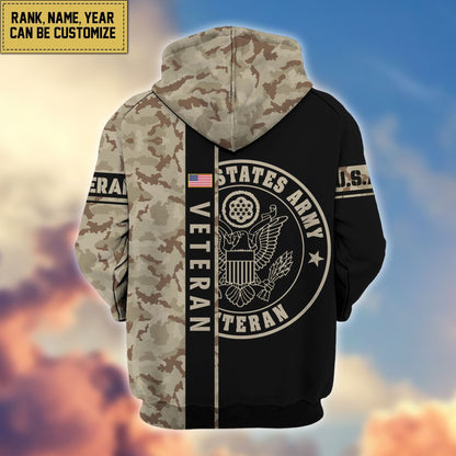 U.S. Veteran Zip Hoodie HB141203 | Patriotic Gift