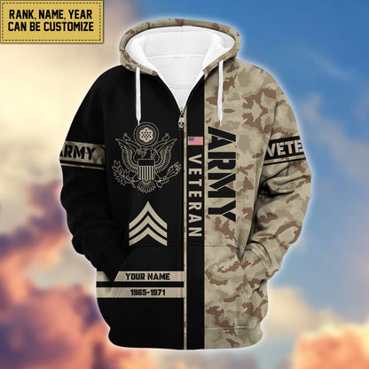 U.S. Veteran Zip Hoodie HB141203 | Patriotic Gift